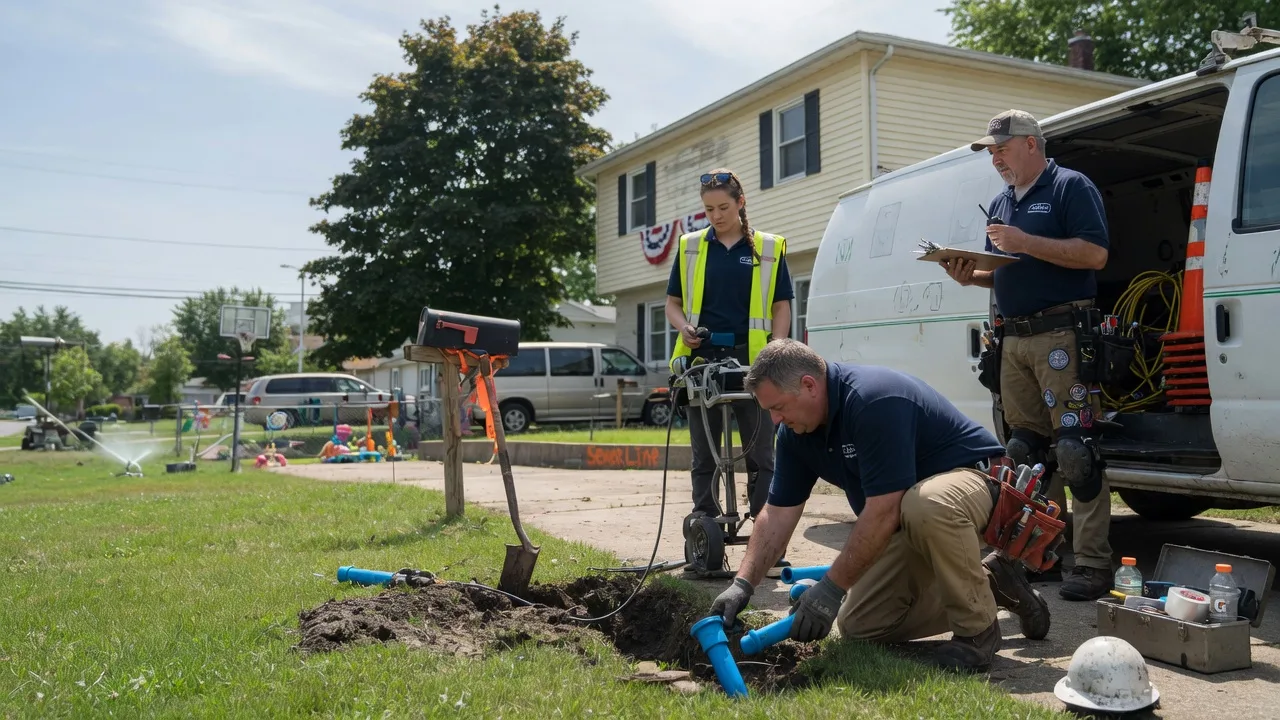 Slab Leak Repair in Curran, MI near me